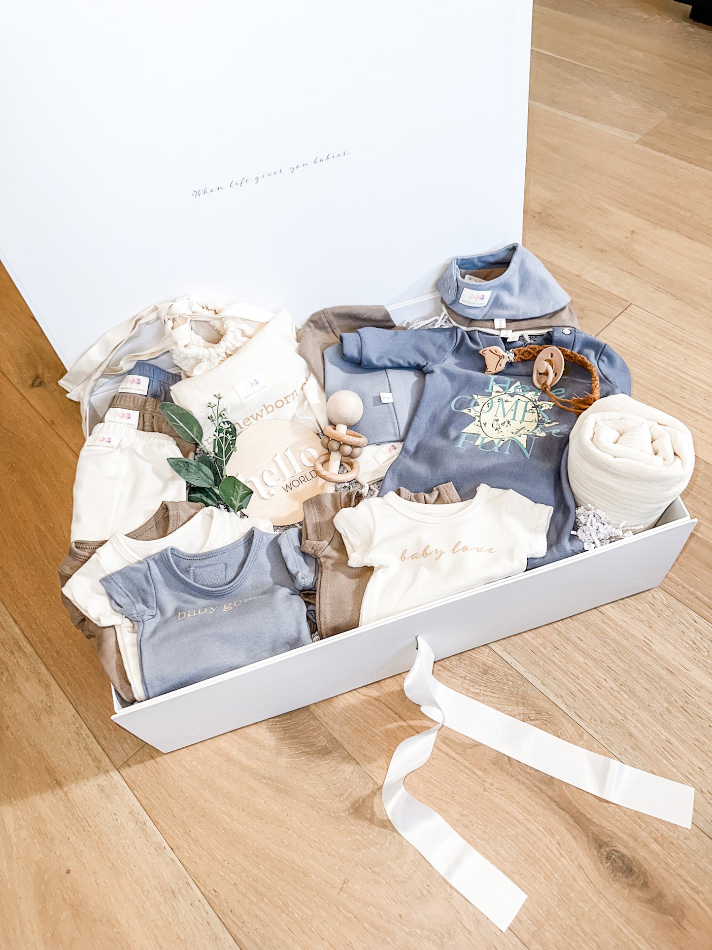 Barefoot + Cotton Exclusive Newborn Collection  -  It's a Boy!