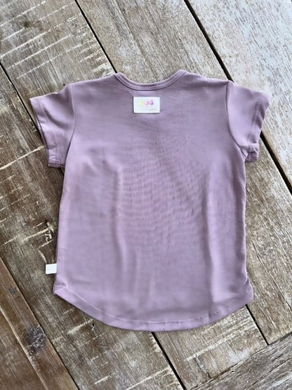 Short Sleeve Tee - Outdoorsy, Mauve