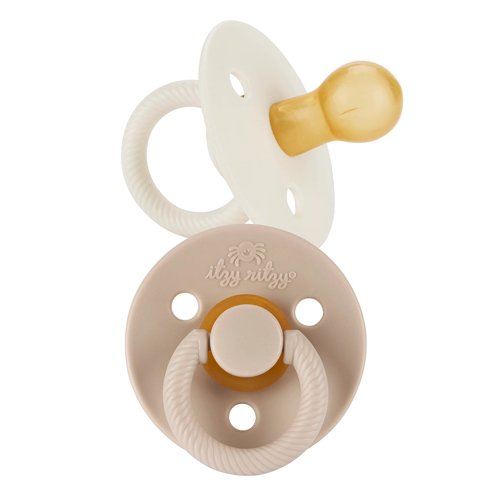 Itzy Soother™ Natural Rubber Pacifier Set