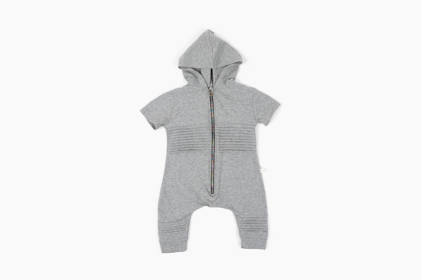 Rainbow Zipper Hoodie Jumper - Organic Cotton