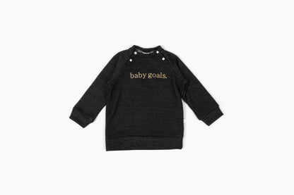 Sunday Sweatsuit Set – Organic Cotton in Faded Black