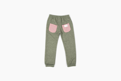 Sunday Sweatsuit Set - Organic Cotton in Olive Green