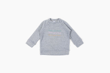 Sunday Sweatsuit Set – Organic Cotton in Heather Grey