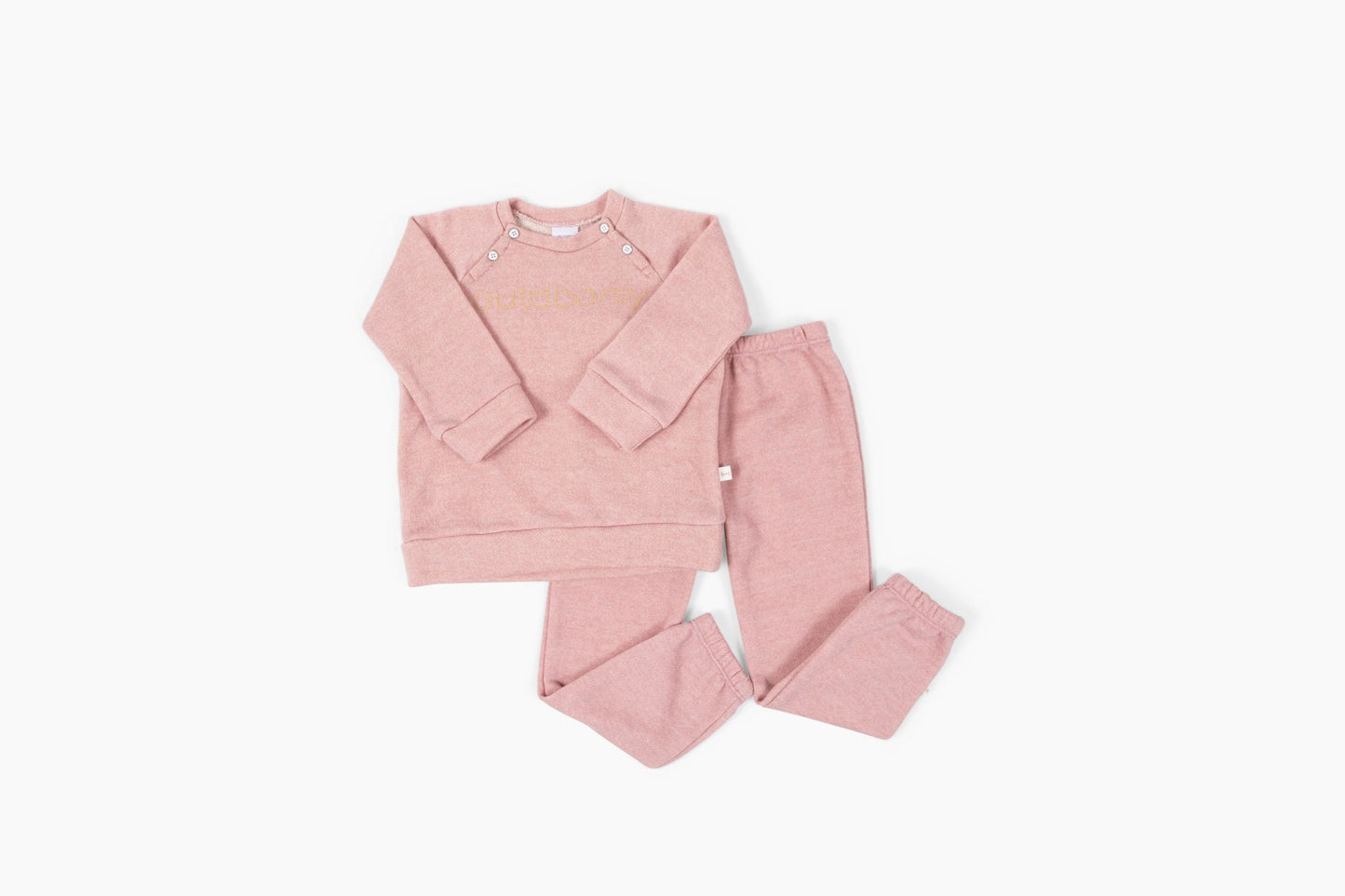 Sunday Sweatsuit Set – Organic Cotton in Mauve